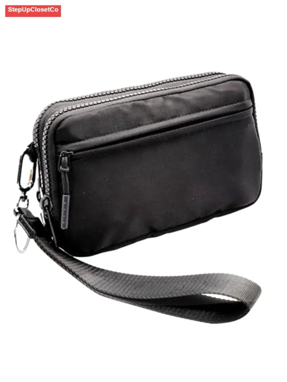 Wristlet Wallets for Women Nylon RFID Crossbody Bag Convertible